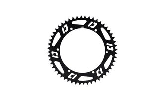 Couronne Alu 52 dents pour porte couronne Doppler Open Mobylette