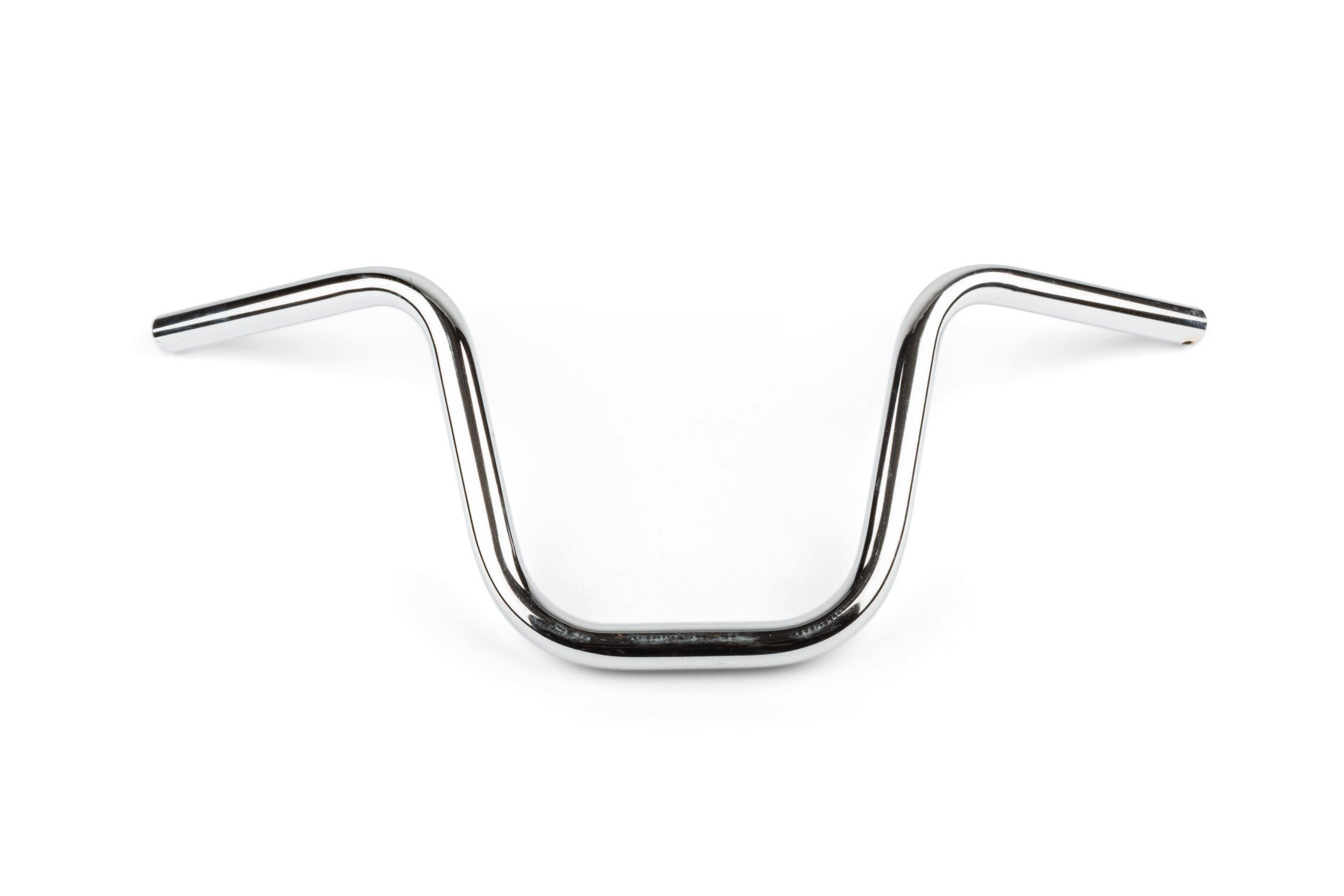 Guidon City Relevé 25,4mm Acier Chrome L550mm H100mm pas cher