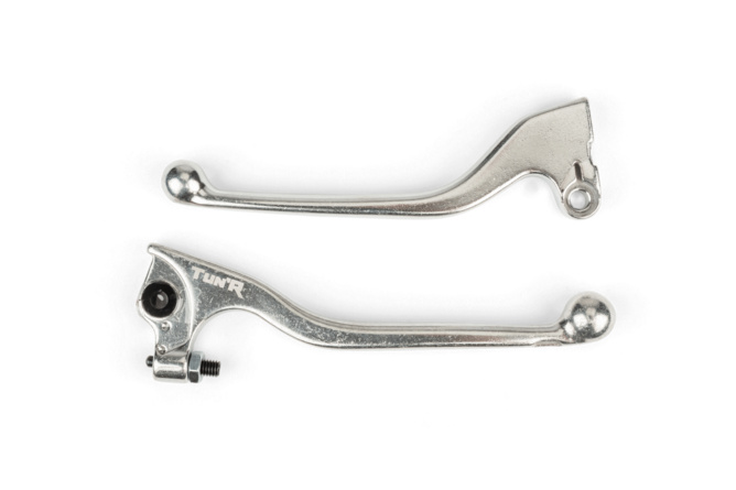 Hebelset AJP Derbi Senda / Gilera RCR / SMT silber