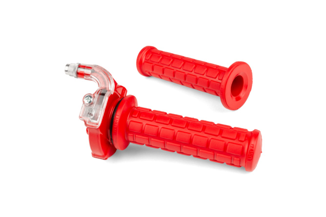 Mando Gas Mini Targa Metal Rojo