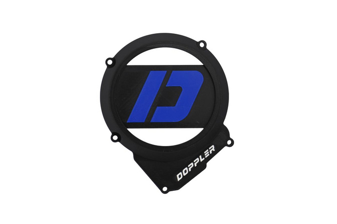 Lichtmaschinendeckel Doppler 3D AM6 Schwarz / Blau