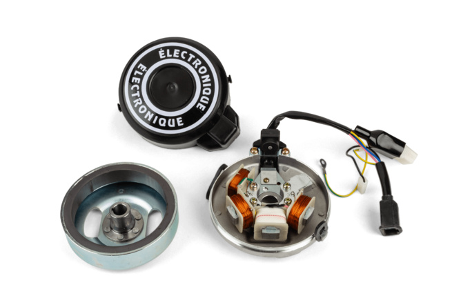 Z&uuml;ndung elektronisch 12 Volts Peugeot 103 (gro&szlig;er Konus)