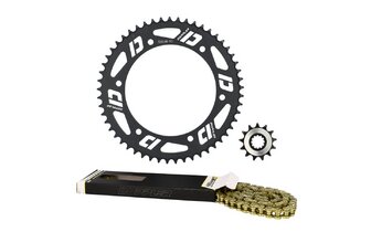 Kettensatz Fantic XM / XE 13x53 Doppler Stahl schwarz