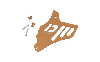 Ritzelabdeckung / Kettenschutz AM6 Doppler Bronze