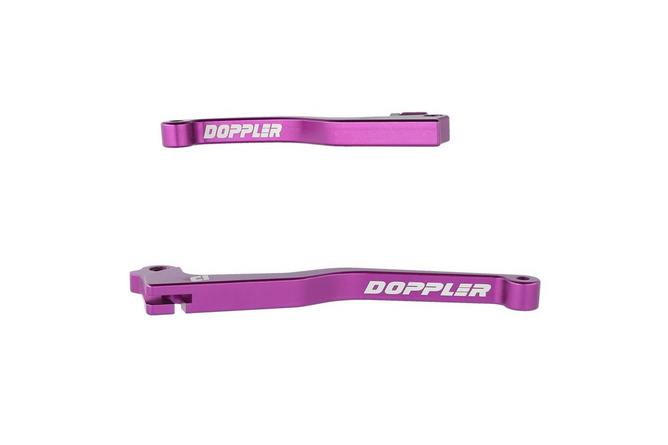 Hebelset Derbi DRD Pro ab 2011 Doppler CNC lila