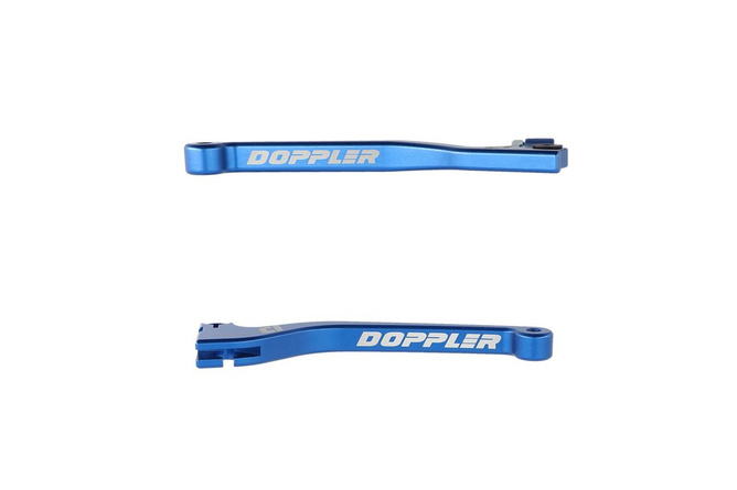 Paire de leviers Derbi Senda 03-09 Doppler CNC bleu