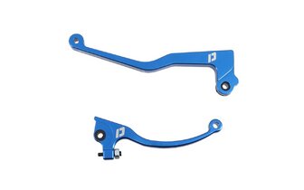 Hebelset Rieju MRT ab 2018 Doppler CNC blau (AJP)