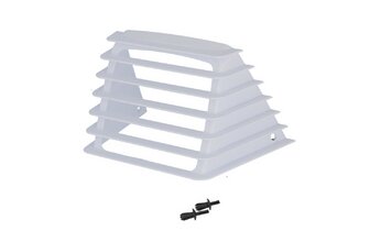 Scheinwerfergrill Peugeot 103 RCX / SPX wei&szlig;