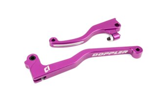 Hebelset Derbi DRD Pro ab 2011 Doppler CNC lila