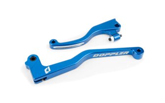 Hebelset Derbi DRD Pro ab 2011 Doppler CNC blau