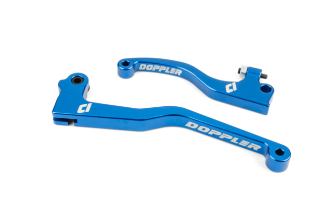 Hebelset Derbi DRD Pro ab 2011 Doppler CNC blau