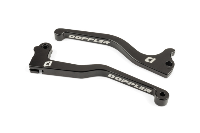 Hebelset Derbi Senda ab 2011 Doppler CNC schwarz