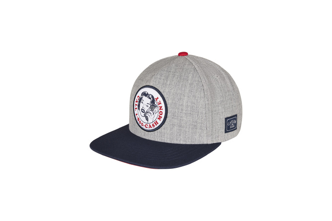 Casquette Snapback Money Call Cayler & Sons gris clair