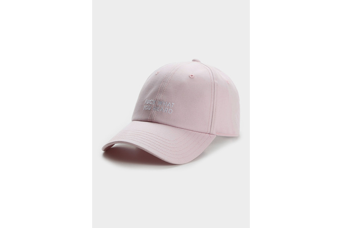 Gorra de béisbol Lo Que Oíste Curva CSBL rosa