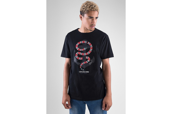 T-shirt Anchored Cayler & Sons nero