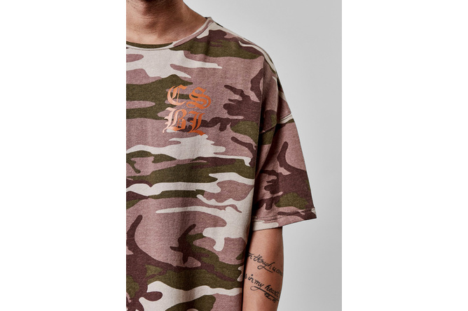 T-shirt Oversize Doomed Drop Shoulder CSBL camo