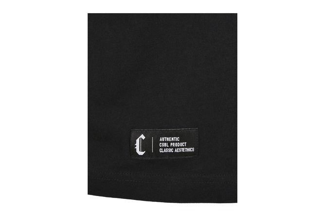 T-shirt Banned Semi Box CSBL noir/rouge