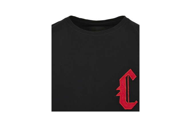 T-Shirt Banned Semi Box CSBL black/red
