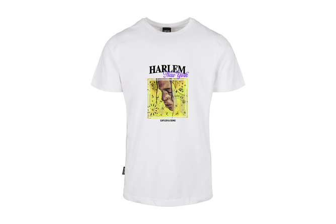 T-shirt Harlem Cayler & Sons blanc
