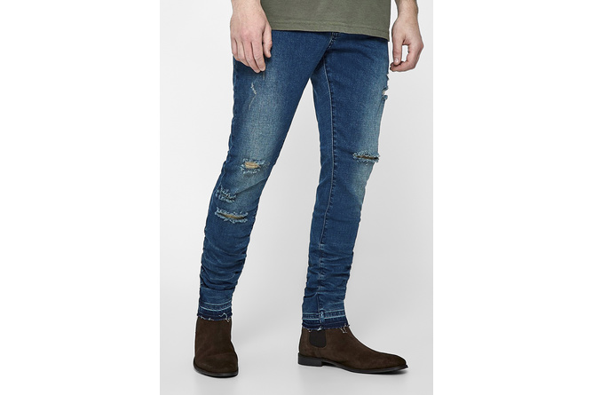 Jeans ALLDD Stacked Ian Cayler & Sons sand washed blue