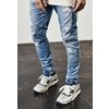 Jeans Paneled Cayler & Sons distressed light blue/white