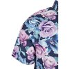 Chemise manches courtes Roses Cayler & Sons noir/multicolore