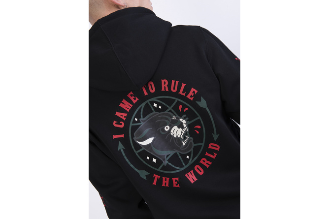 Hoodie Rule The World Cayler & Sons black/mc