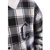 Jacket Blackletter Flannel Box CSBL black/white