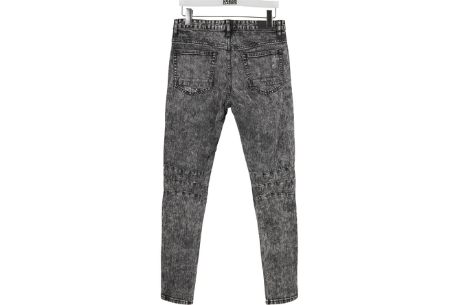 Jeans Paneled Cayler & Sons acid washed distressed nero