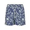 Pantalones cortos de baño Leaves N Wires Cayler & Sons navy/mint