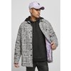 Chaqueta Camisa Plaid Out Quilted Cayler & Sons Negro / Blanco