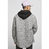 Giacca a camicia Plaid Out Quilted Cayler & Sons nero/bianco