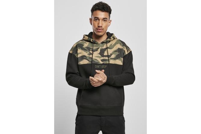 Hoodie Can´t Stop Box Cayler & Sons black/woodland camo