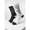 Calcetines Smile Later x2 Cayler & Sons Negro + Blanco