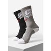 Socks Bouble Voyage 2-Pack Cayler & Sons black + heather grey