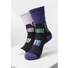 Socks Mad City 2-Pack Cayler & Sons ultraviolet + white + black