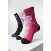 Calcetines Trippy World x3 Cayler & Sons Negro + Rosa + Blanco