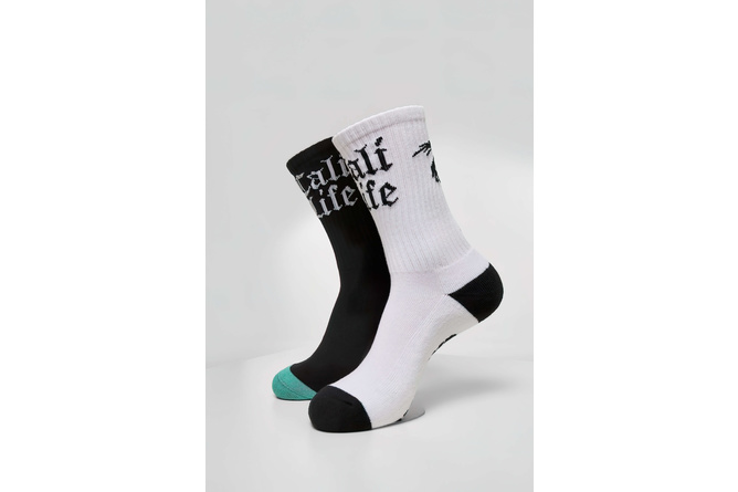 Calcetines Cali Life 2-Pack Cayler & Sons negro/blanco