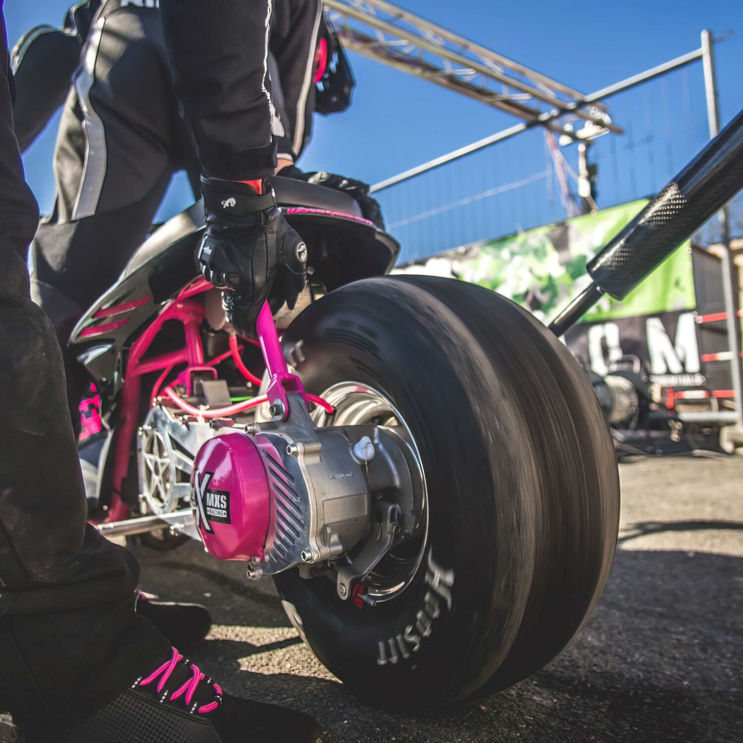Drag Race Tire Hoosier Junior Dragster Slick 18.0/8.0-8