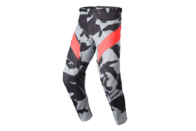 Pantaloni MX Alpinestars Racer Tactical camouflage/rosso