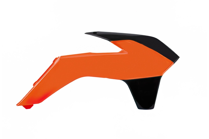 Ouïes de radiateur Polisport KTM 85 SX 13-17 orange / noir
