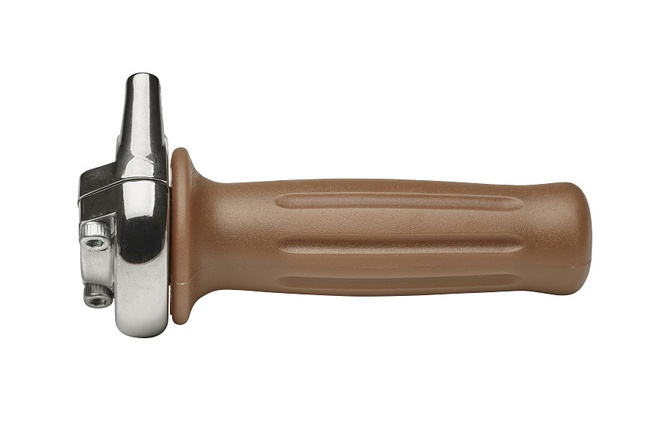 Comando gas Domino Vintage Chromed Rally 2,9° - corsa 25 mm