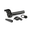 Gasgriff Domino Trial 4,6° - Hub 44 mm Schwarz