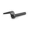 Gasgriff Domino Trial 4,6° - Hub 44 mm Schwarz