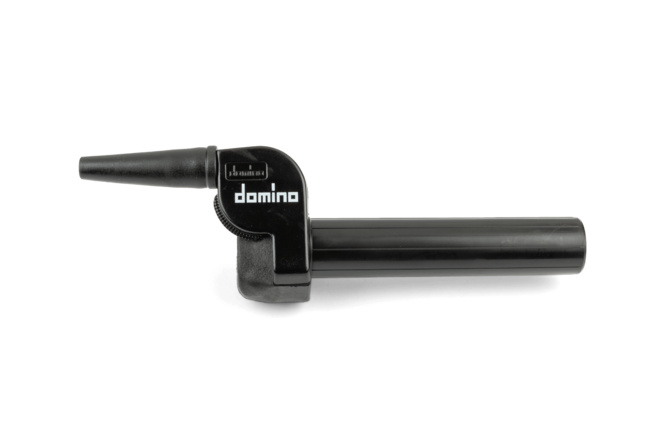 Gasgriff Domino Trial 4,6° - Hub 44 mm Schwarz
