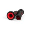 Grips Domino A010 On-Road black / red (open ends)
