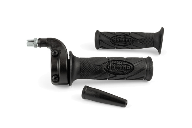 Throttle complete Domino scooter style Black