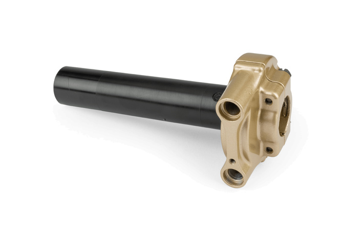 Gasgriff 4T Domino XM2 einstellbar Gold