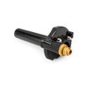 Quick-Action Throttle Domino 1.9&deg; &ndash; stroke 57 mm black