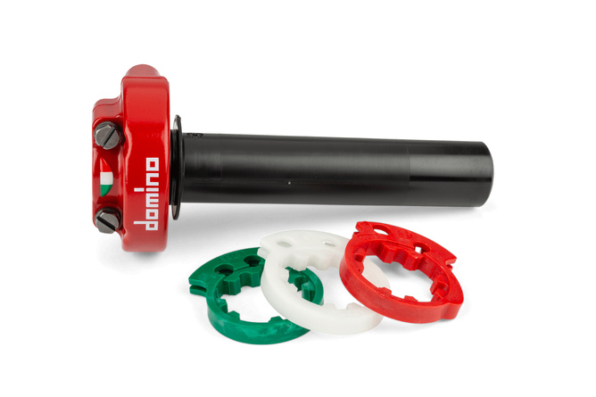 Throttle 4-stroke Domino XM2 adjustable Red
